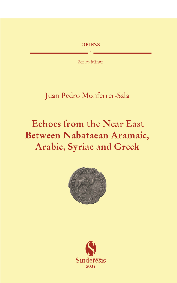 portada echoes from the near east between nabataean aramaic arabic syriac and greek