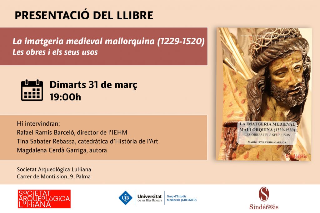 presentacion del libro La imatgeria medieval mallorquin